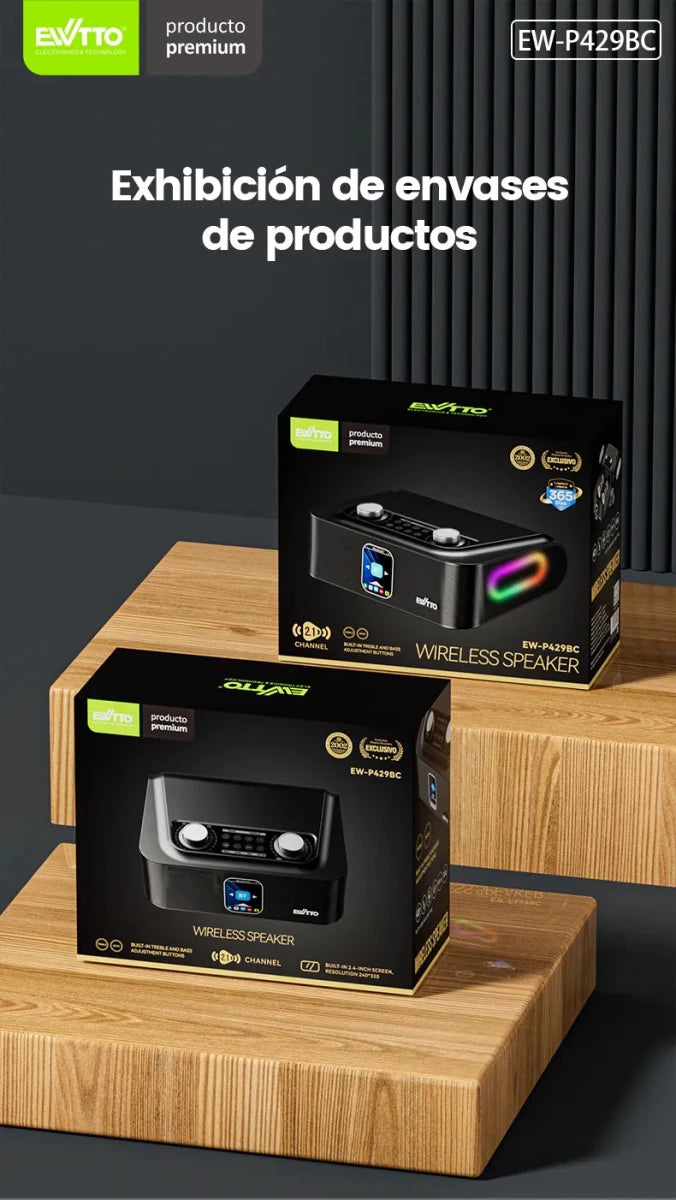 NEWEN® Parlante Bluetooth 70W Edición Limitada - Rami Chile
