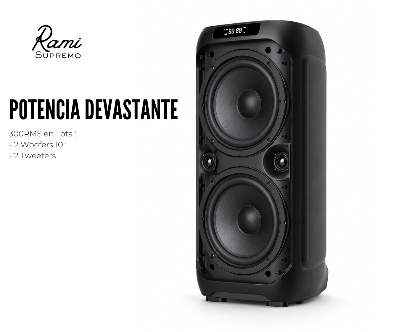 Rami® Supremo • 300 RMS