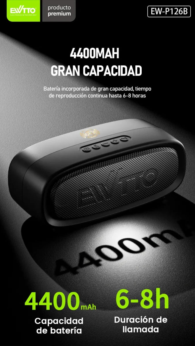 BESTIA® - Parlante Bluetooth EWTTO 40W P126BC - Rami Chile