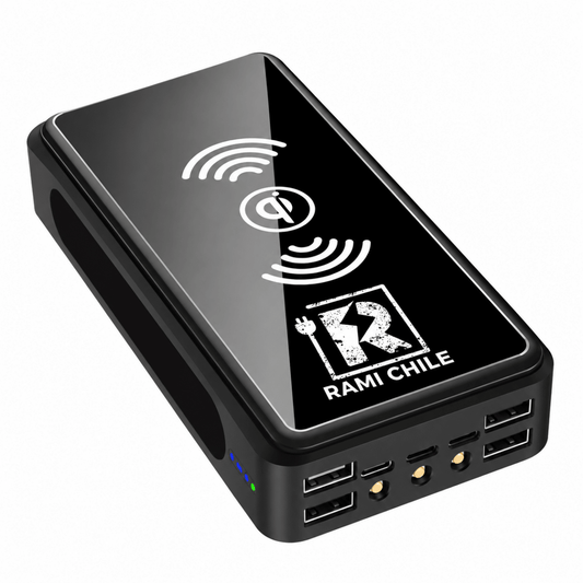 Cargador Portátil Rami® Carga Inalámbrica 30.000mAh 22.5W - Rami Chile