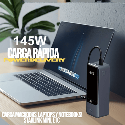 Cargador Portátil Rami Chile R2 - 145W Laptops y Notebook - Rami Chile