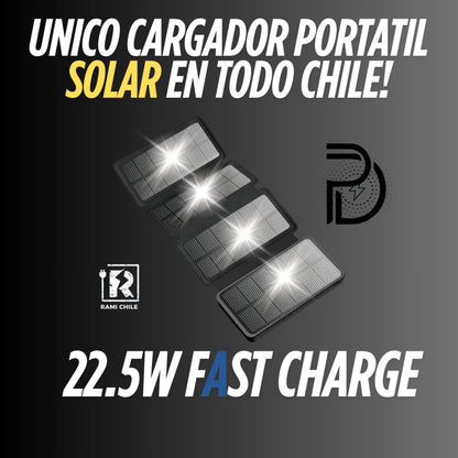 Cargador Portátil Rami Chile Solar 20.000mAh - Rami Chile