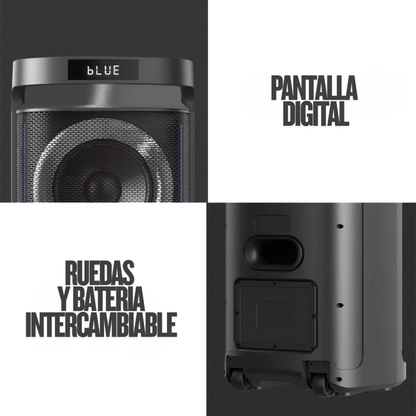 Emperador® - Parlante Bluetooth 8" * 2 LIDIMI S908AC - Rami Chile