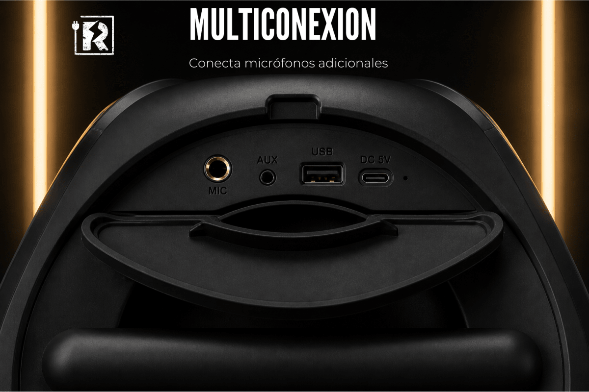 Huracán® - Parlante Bluetooth 110W - Rami Chile