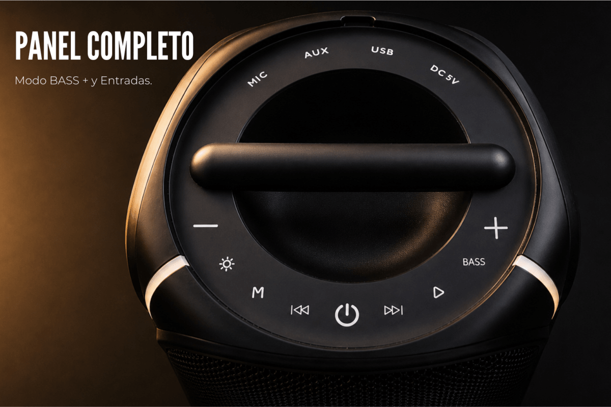 Huracán® - Parlante Bluetooth 110W - Rami Chile