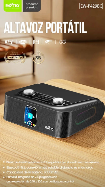 NEWEN® Parlante Bluetooth 70W Edición Limitada - Rami Chile