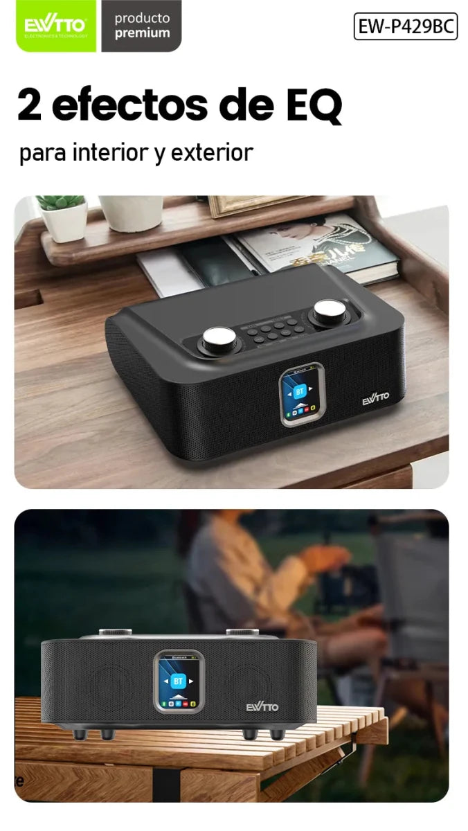 NEWEN® Parlante Bluetooth 70W Edición Limitada - Rami Chile