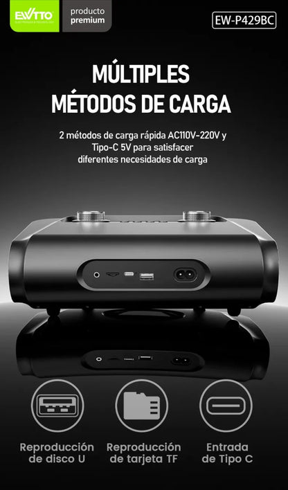 NEWEN® Parlante Bluetooth 70W Edición Limitada - Rami Chile