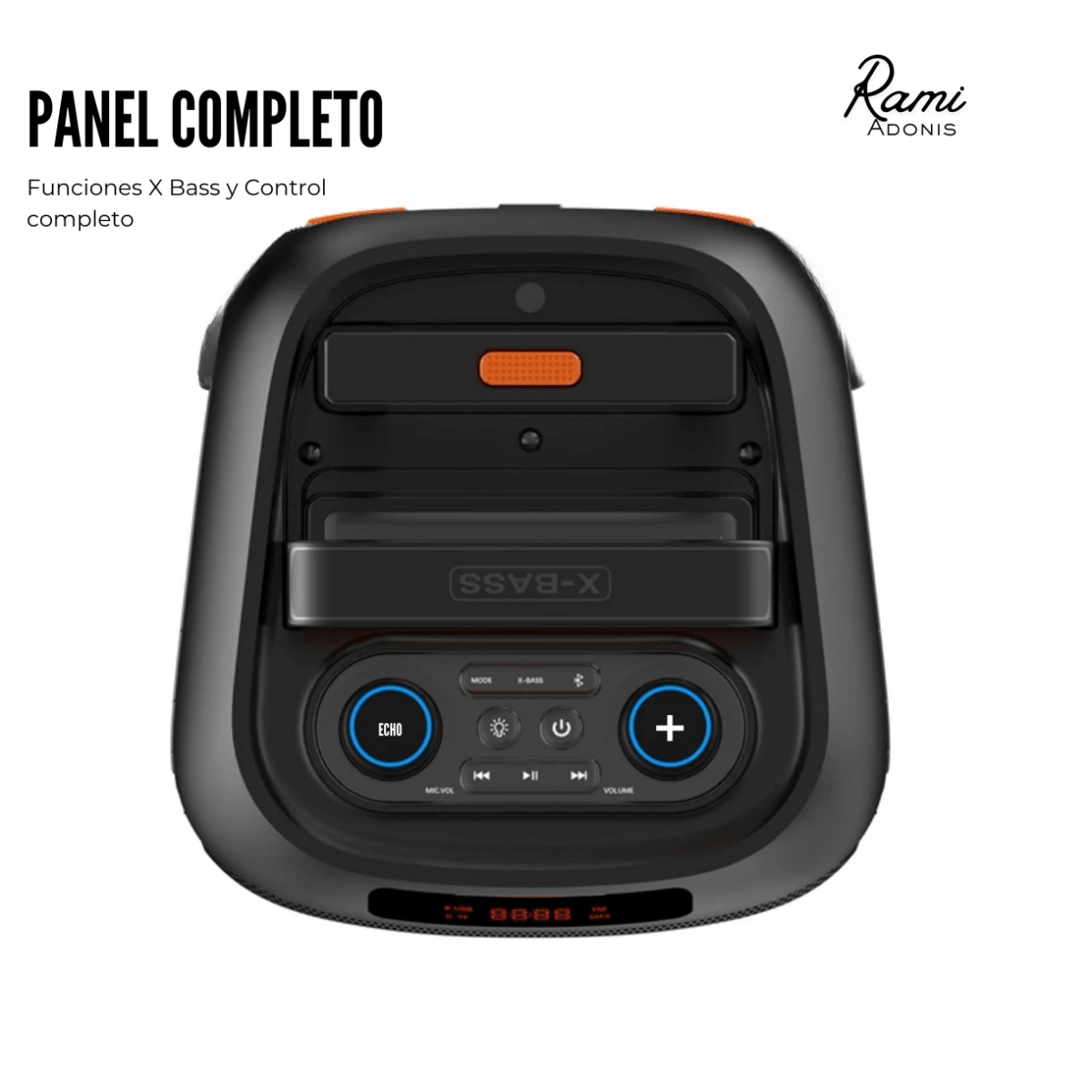 Rami® Adonis • Parlante Bluetooth 200W - Rami Chile