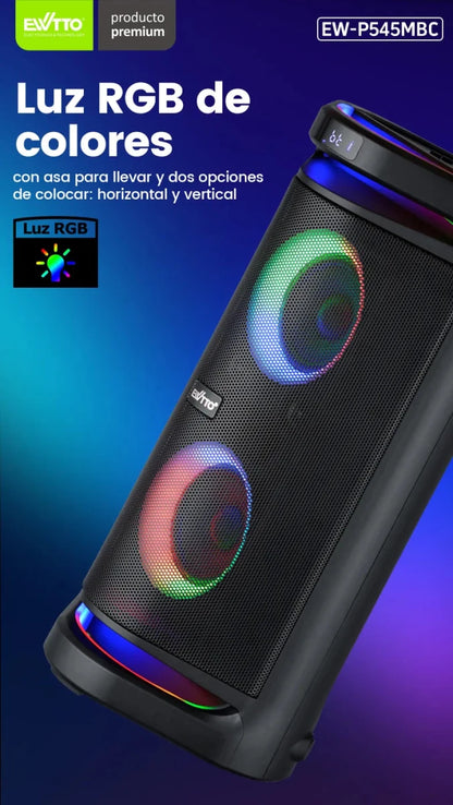 Rami® Destructor • Parlante Bluetooth 120 RMS - Rami Chile