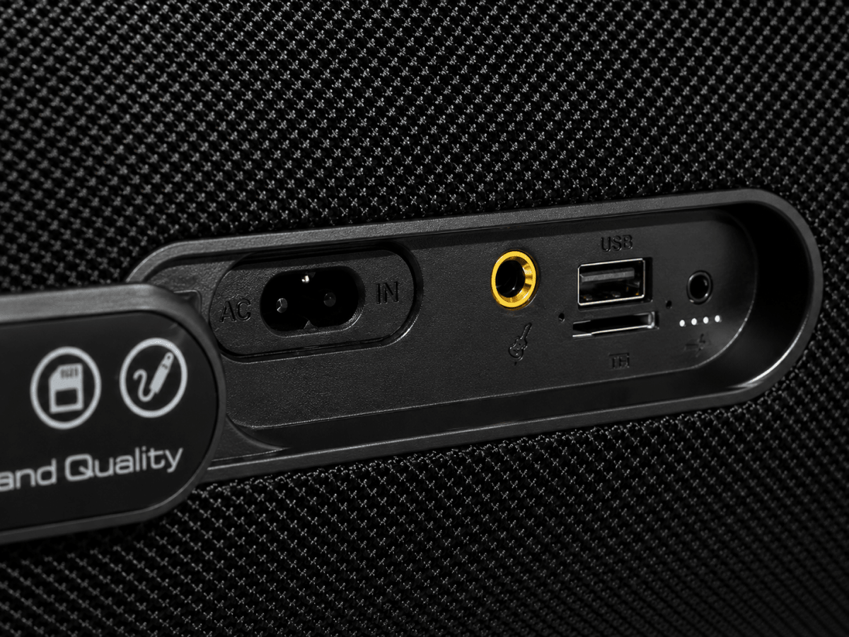 Rami® Goliat Golden • Parlante Bluetooth 450W - Rami Chile