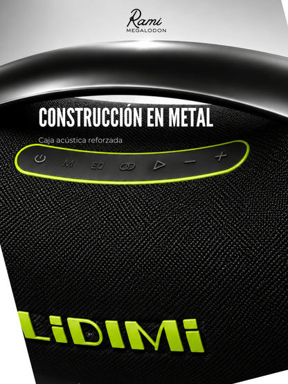 Rami® Megalodón • Parlante Bluetooth 500W - Rami Chile