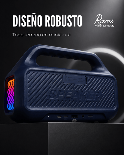 Rami Megatron - Parlante Bluetooth 30W RMS - Rami Chile