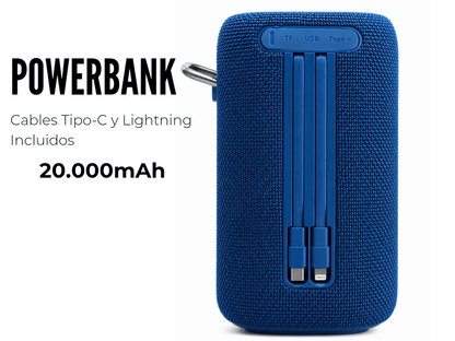 Rami® Nexo • Parlante Bluetooth 20.000mAh 32W Powerbank - Rami Chile