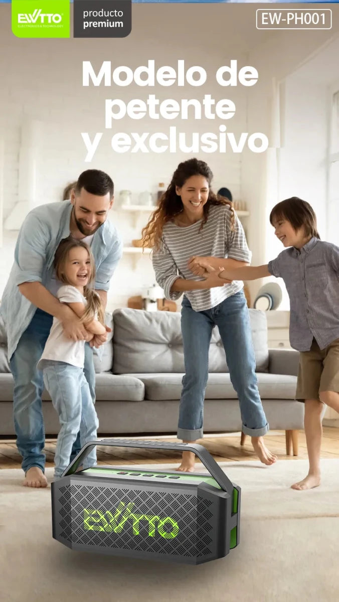 Rami® Optimus • Parlante Bluetooth 100 RMS - Rami Chile