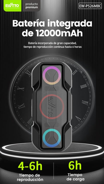 Rami® Rey Midas| Parlante Bluetooth 110W RMS - Rami Chile
