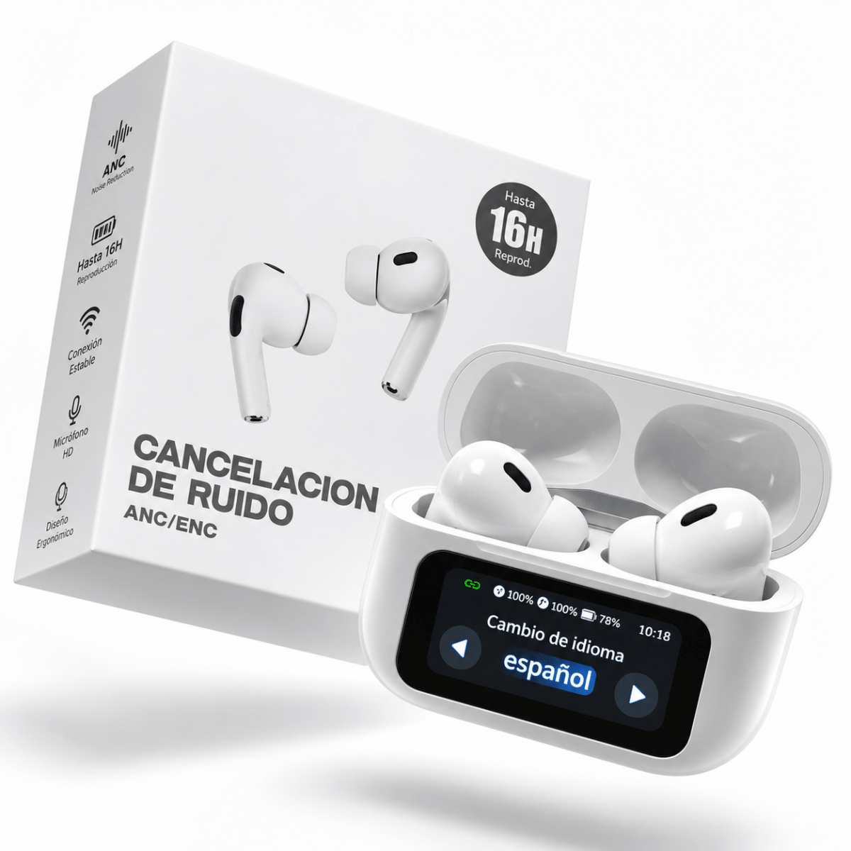 Rami® Zenit • Audífonos Bluetooth ANC ENC - Rami Chile