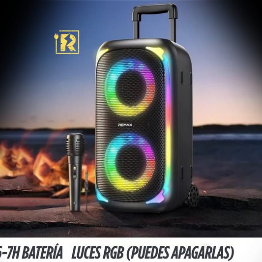 Ramses® - Parlante Karaoke Remax 40W RMS - Rami Chile