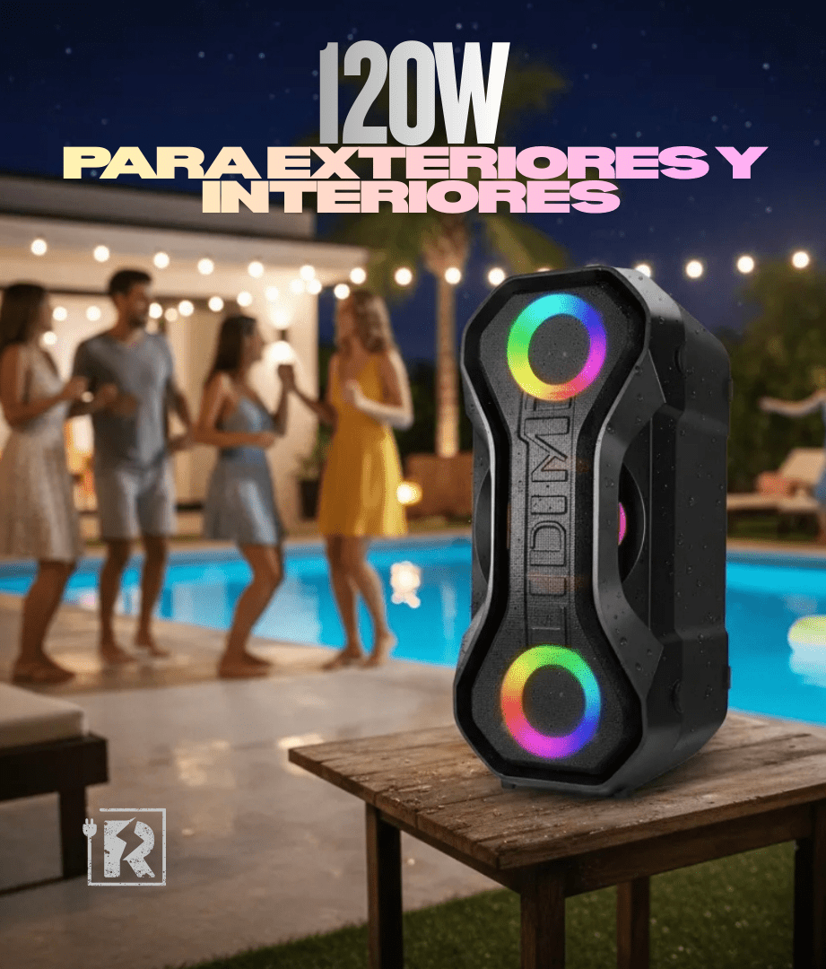 Rey Midas® 2.0 - 160W Parlante Bluetooth - Rami Chile