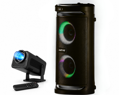 Promoción Mundialera • Parlante Destructor y Proyector Arturitu 130 RMS y 4K (150")