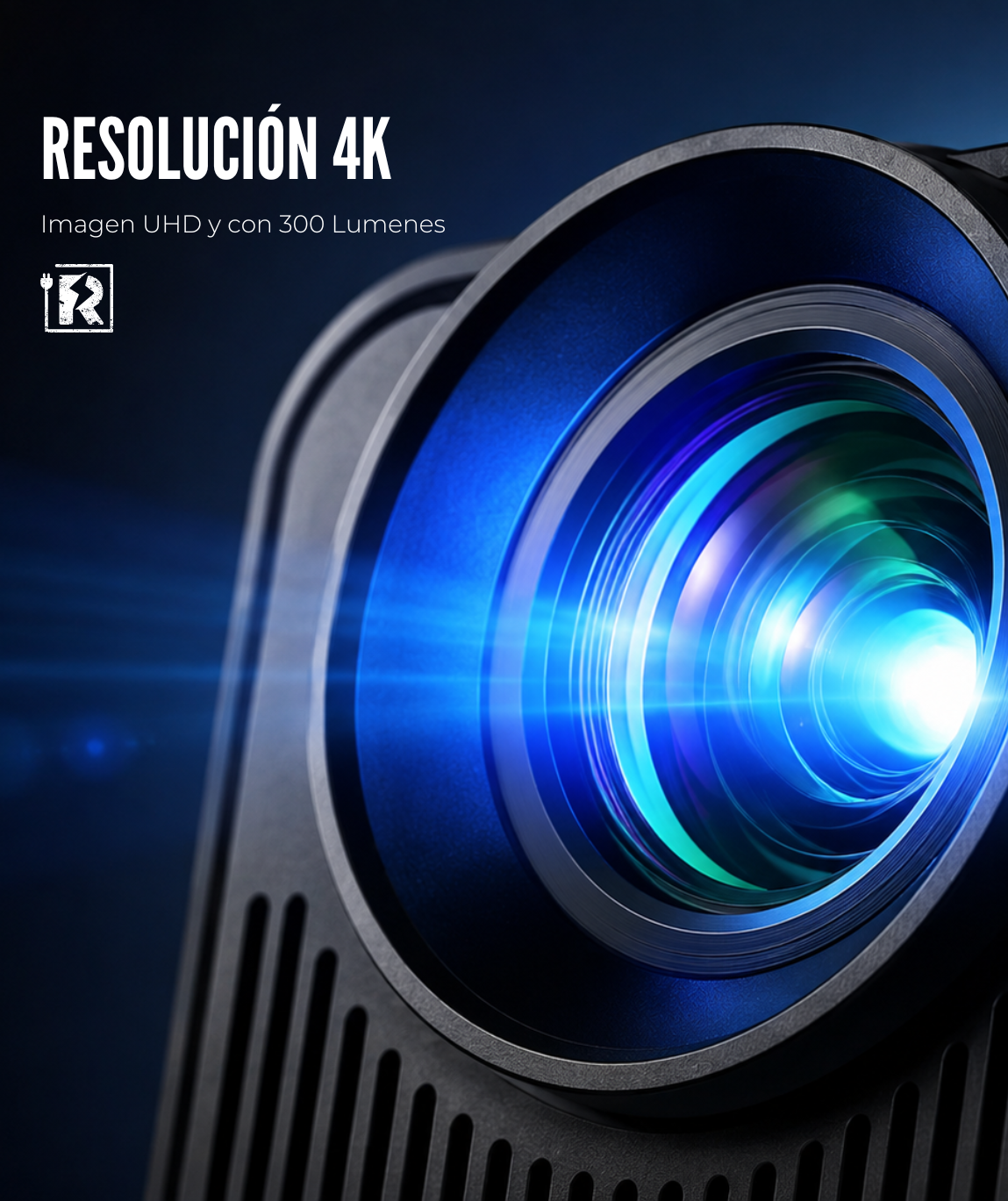 Promoción Mundialera • Parlante Destructor y Proyector Arturitu 130 RMS y 4K (150")