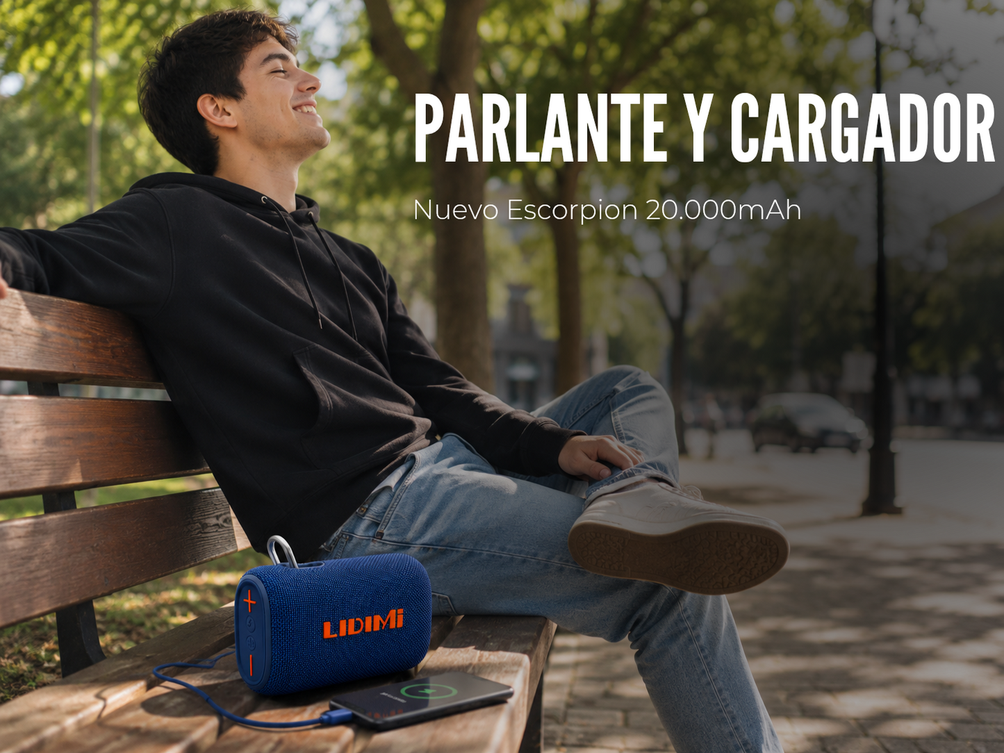 Rami® Escorpión • Parlante Bluetooth 20.000mAh 32W Powerbank