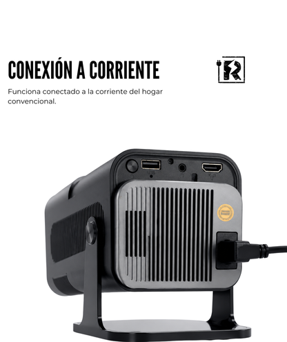 Promoción Mundialera • Parlante Destructor y Proyector Arturitu 130 RMS y 4K (150")
